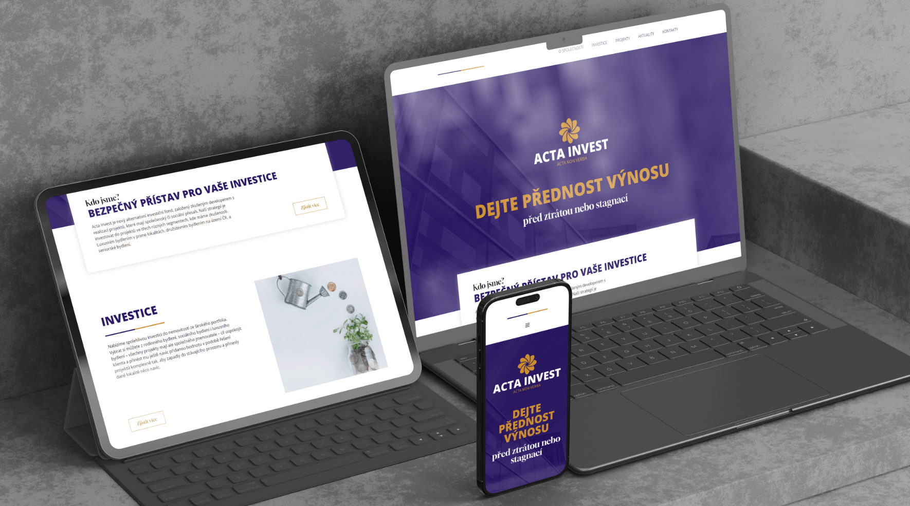 Acta Invest web