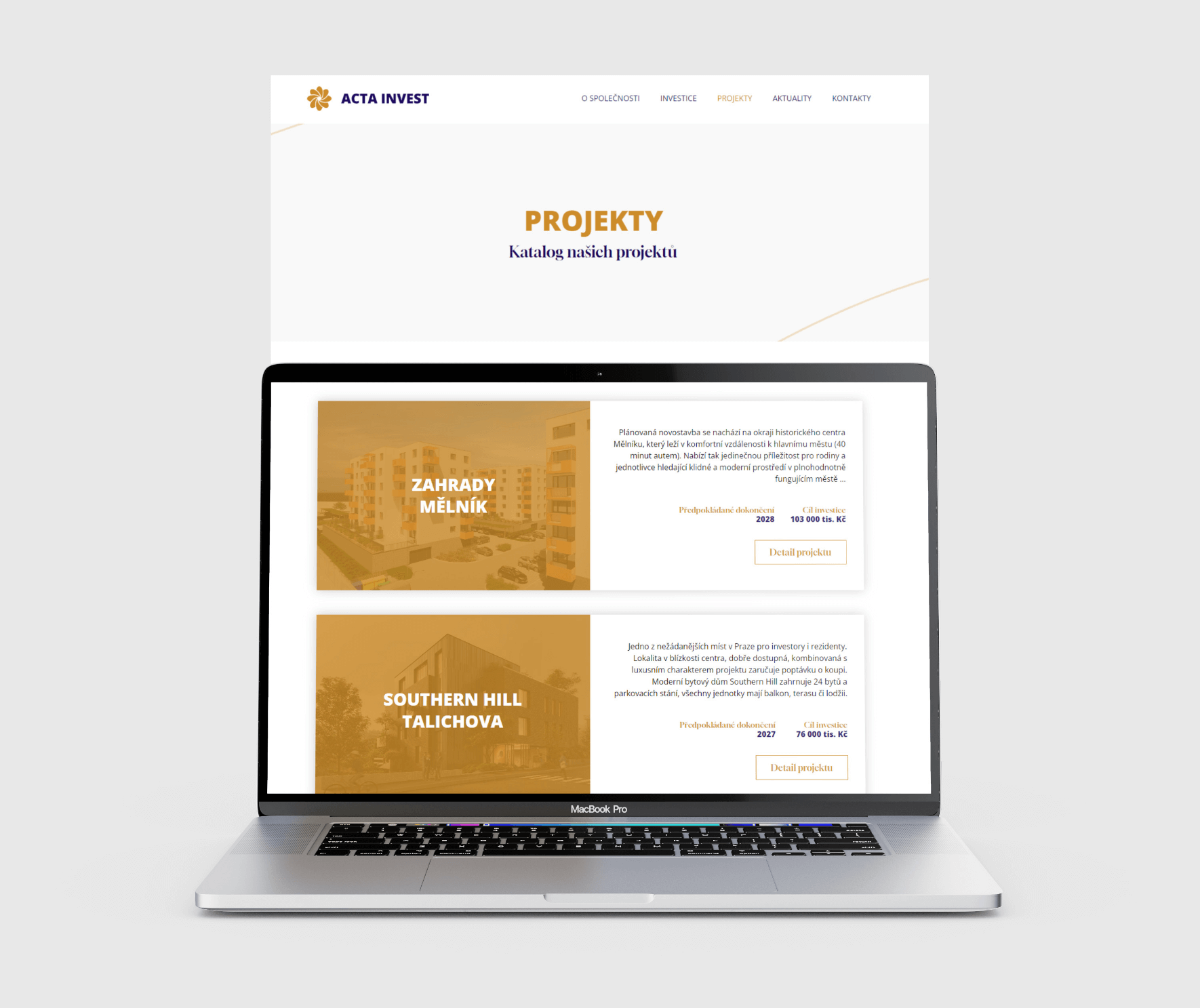 Acta Invest web