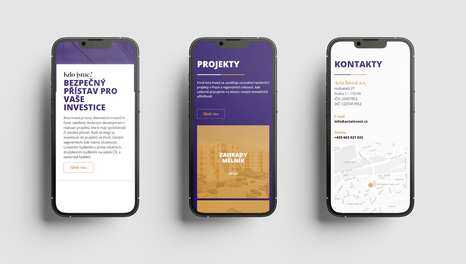 Acta Invest web