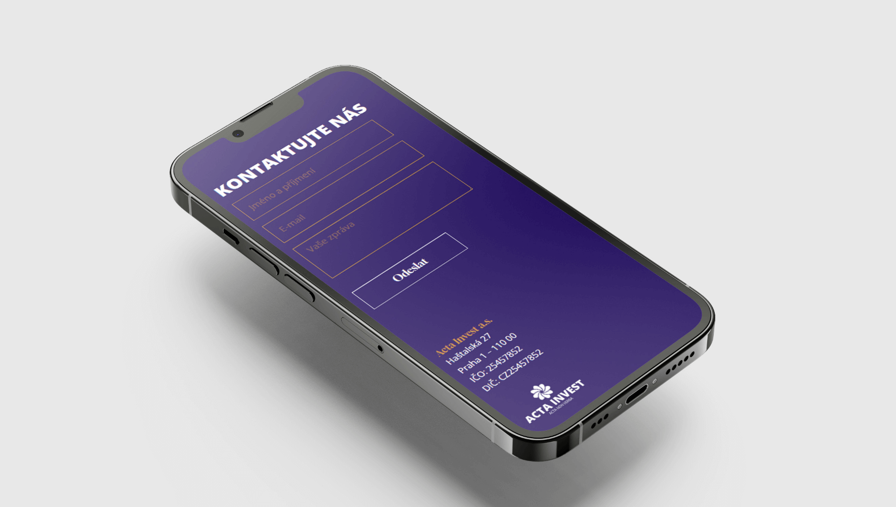 Acta Invest web