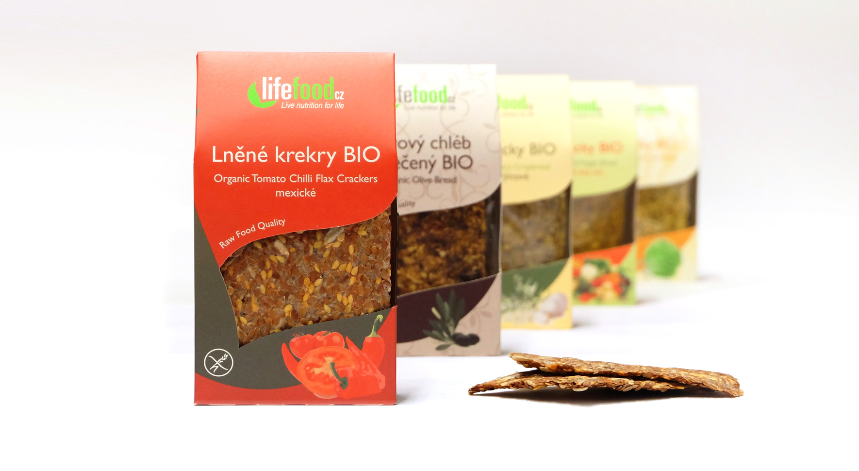 Lifefood obalový design