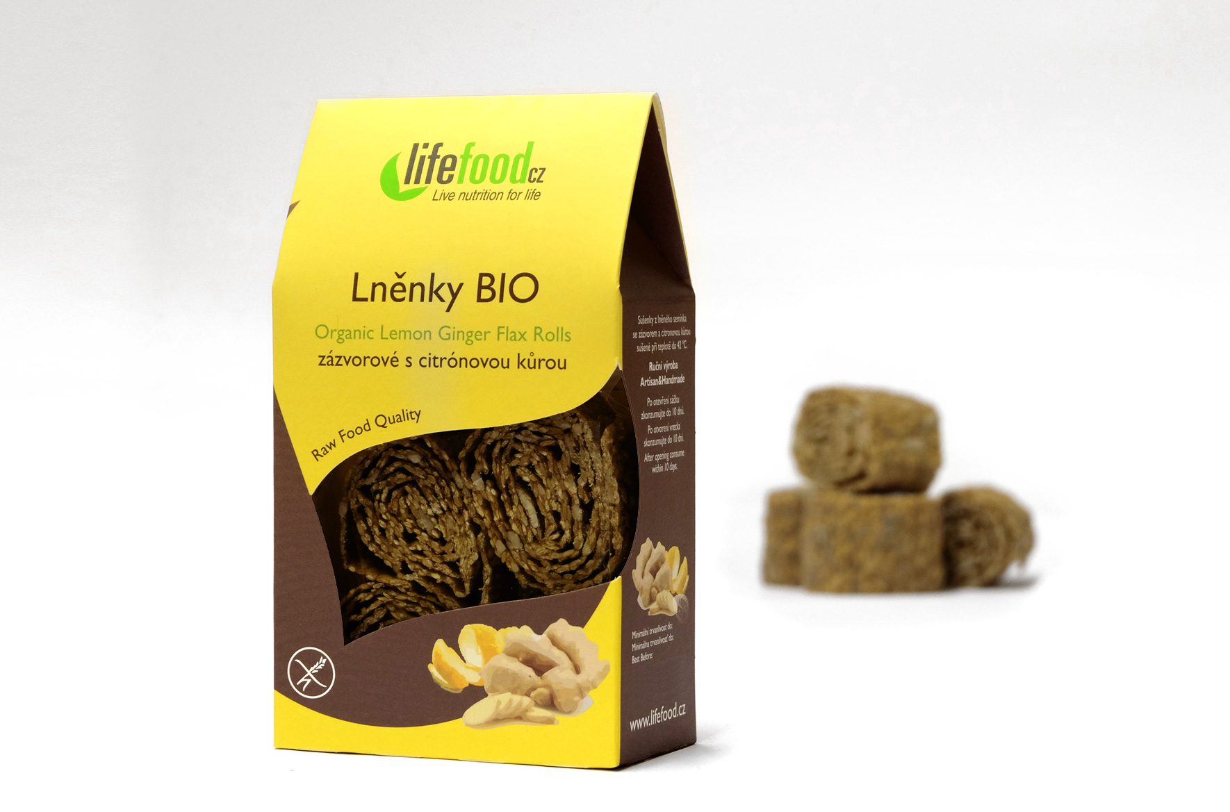 Lifefood obalový design