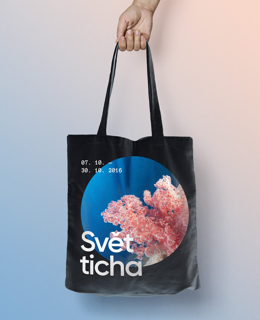 Svět ticha taška