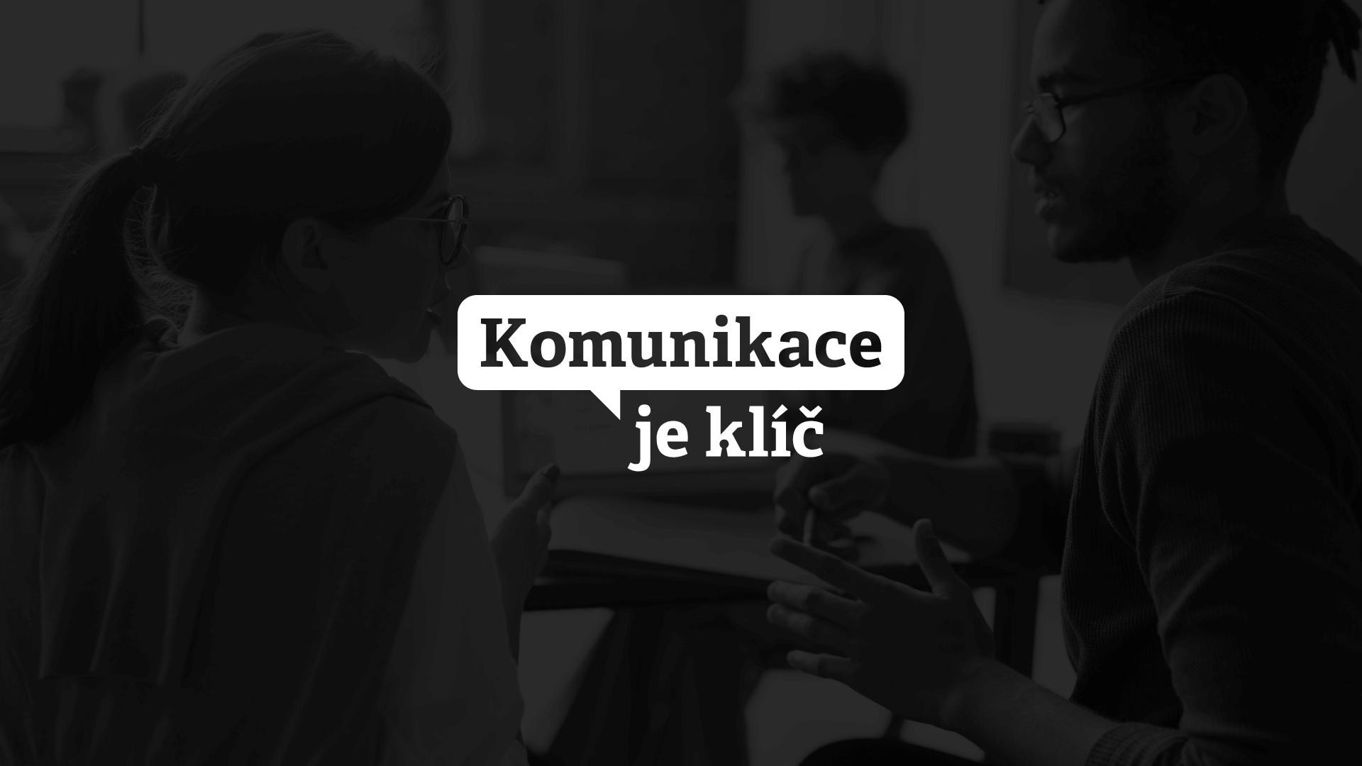 Logo Komunikace je klíč